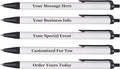 RevMark Personalized Ballpoint Pen, Custom Printed Name, Business or Event by RevMark