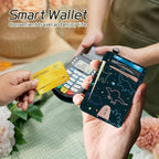 BWEGRHE Small Travel Wallets, Fun Dinosaurs Slim Minimalist Front Pocket Wallet - Image 4