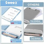 Sooez Clipboards with Storage, High Capacity Clip Boards 8.5x11 with Storage - Image 3