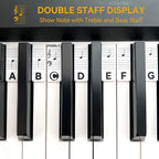 BEATBIT Piano Notes Guide for Beginner, Removable Piano Keyboard Note Labels - Image 5