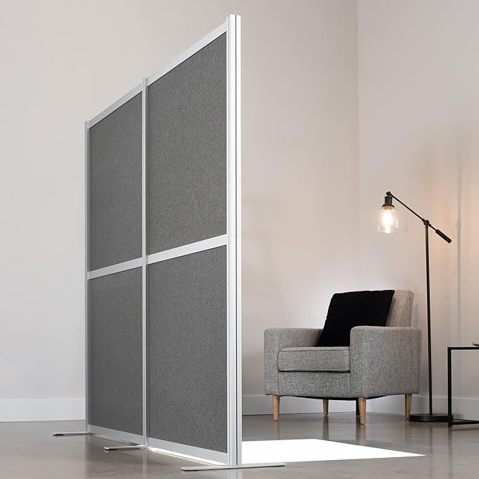 VIVO Modular Wall System, 2 PET Panels, Modern Professional Office Cubicle - Image 2