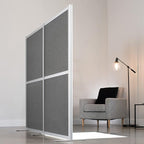 VIVO Modular Wall System, 2 PET Panels, Modern Professional Office Cubicle - Image 2