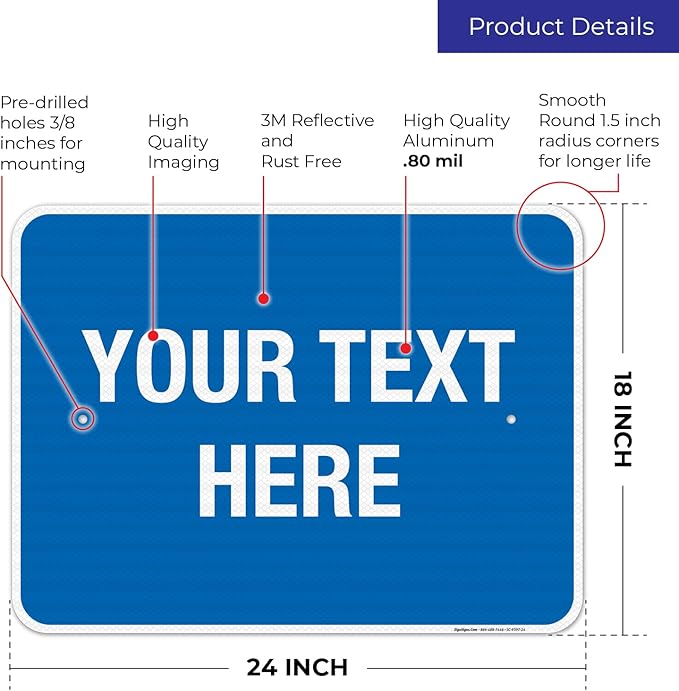 Personalized Custom Blue Background Customize - Image 2