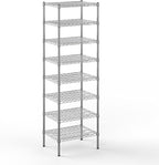 Regal Altair 18" Deep x 24" Wide x 74" Height Wire Shelving Kit | 8-Tier | NSF by Regal+Altair