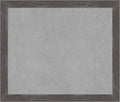 Amanti Art Grey Framed Magnetic Board 23x27 Medium Vision Board by AmantiArt