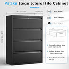 Pataku 4 Drawer File Cabinet - Image 3