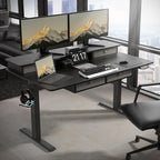 ExaDesk 55 * 30 Inches Electric Standing Widened Desk Adjustable Height - Image 8