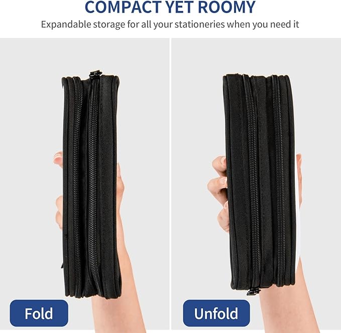 Pazacon Cute Initial Pencil Case - Image 5
