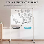 Neatsure Large Rolling Whiteboard on Wheels - Image 5
