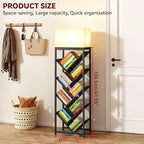 IBUYKE 9 Tier Tree Bookshelf, Floor Standing Wood Bookshelf - Image 3