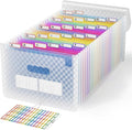 ABC life 26 Pockets Accordion File Organizer, Expanding File Folder, Portable by ABClife