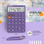 CATIGA 12 Digit Desktop Calculator Basic Desk Calculator - Image 4