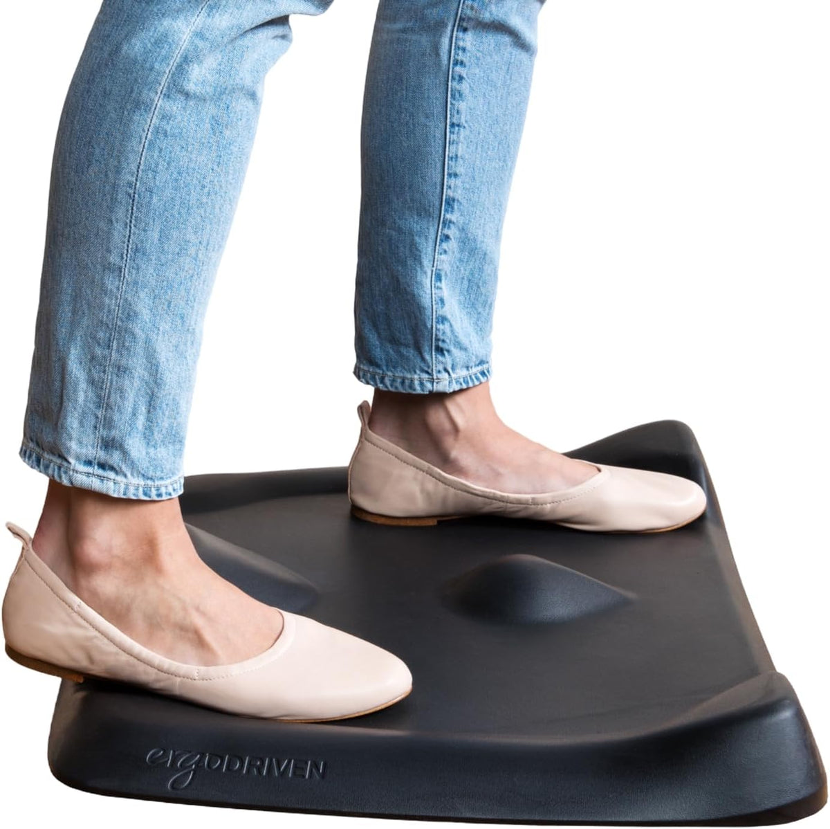 Standing Desk Mat - Topo Mini by Ergodriven | The Smaller Not-Flat Anti-Fatig...