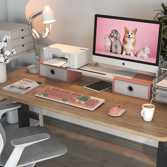 WESTREE Dual Monitor Stand Riser - Image 5