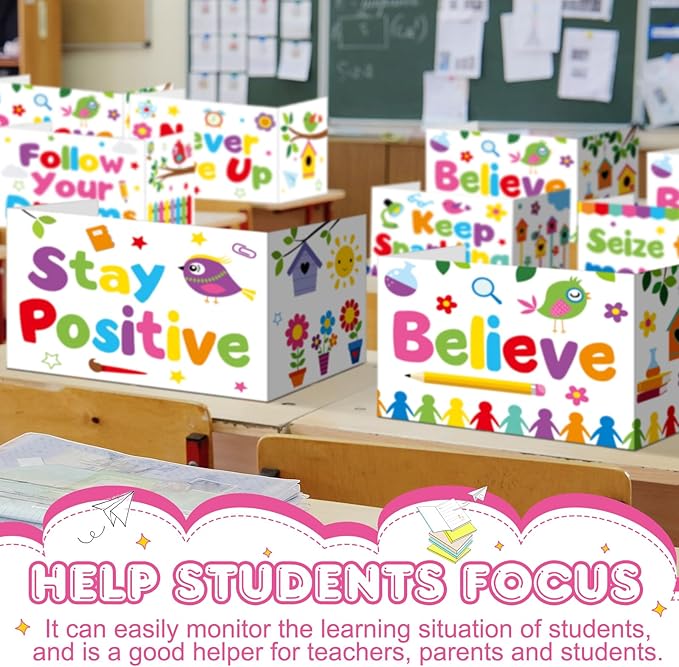 Honoson 24 Pcs Bulk Inspirational Privacy Folders - Image 4