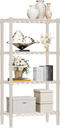 M MZG 1000 lbs 4-Shelf Standing Storage Shelves Heavy Duty Metal Shelving Unit by MEIGAOPLASTICANDMETALHKCOLIMITED