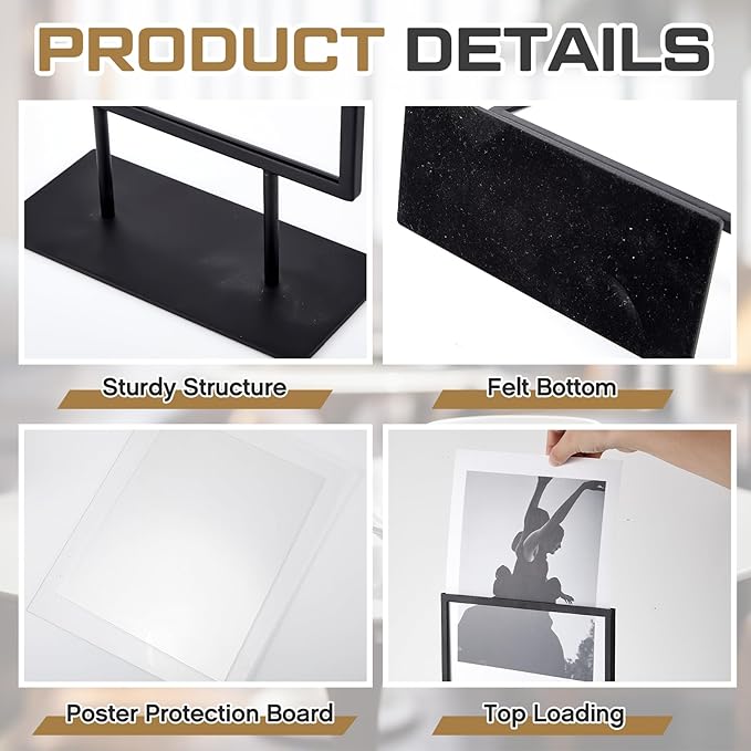 Zhengmy 1 Pcs Tabletop Sign Holder - Image 6