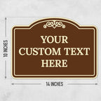 Custom Decorative Sign, Personalized Metal Sign - Image 3