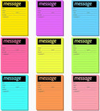 Geyee 9 Pieces Telephone Message Sticky Notes Pads 4 x 5 Inch Assorted Neon by Geyee