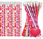 Hdagbnn 72PCS Valentine's Day Pencils, Wooden Heart Pencil by Hdagbnn