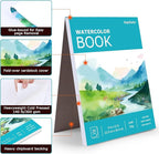 Hapikalor 2-Pack 9"x12"Watercolor Paper Pad, Bulk School Supplies - Image 7