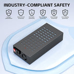 400W USB Charging Station, 60 Port USB C Charging Station - Image 4