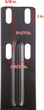 Replacement Adjustable Arms Armrest Pair Upright Bracket with Pads Fits Most Gaming Chairs (4D)