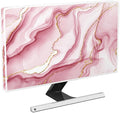 Baocicco Gold Pink Marble Waterproof TV Display Screen Cover 58, 60 Inch TV by Baocicco