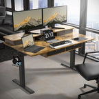 ExaDesk 55 * 30 Inches Electric Standing Widened Desk Adjustable Height - Image 8