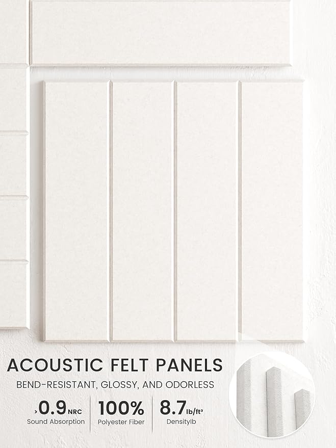 Bumusty Large Cork Board Alternative-47 x35 Felt Bulletin Board Tiles, - Image 3