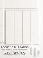 Bumusty Large Cork Board Alternative-47 x35 Felt Bulletin Board Tiles, - Image 3