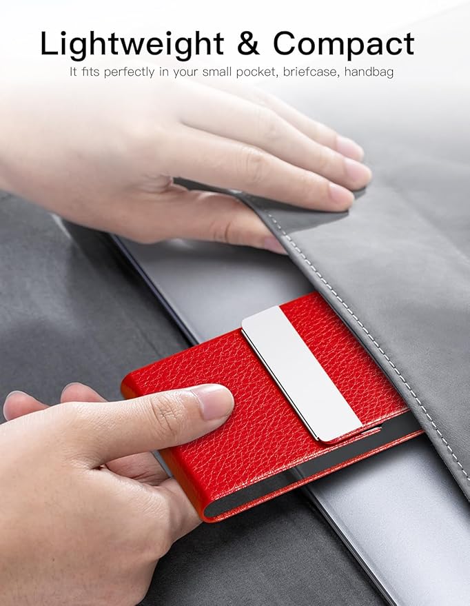 Padike Leather Business Card Holder - Image 6