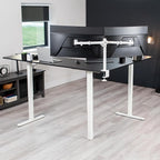 VIVO Electric Corner 75 x 63 inch L-Shaped Standing Desk, Memory Height - Image 8