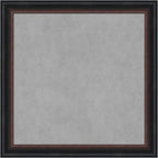 Amanti Art Black Framed Magnetic Board 14x14 X-Small Vision Board by AmantiArt