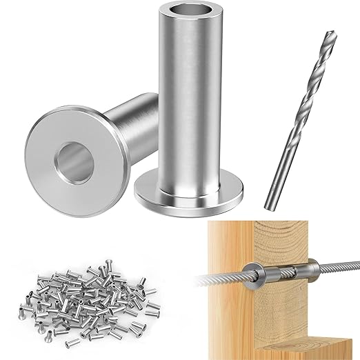 Steel DN Mate 120 Pack Stainless Steel Protector Sleeves by SteelDNMate