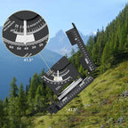 Anbte Compass Hiking Survival, IP65 Waterproof Metal Compass - Image 6