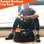 gisgfim 3 Pcs Fitness Journal for Men Women Workout Lifting Log Book Planner - Image 6