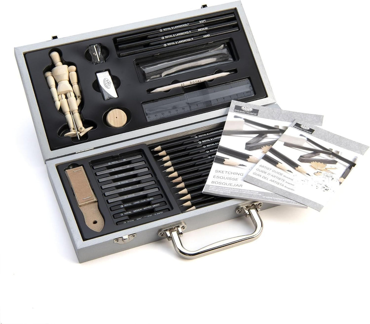 royal & langnickel sketching wood box set rset-sket3000, main product view