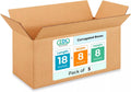Medium Shipping & Moving Boxes 18 x 8 x 8 inches