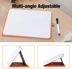 Glass Desktop Whiteboard with Reversable Stand, 12×9” Dry Erase White Board - Image 4