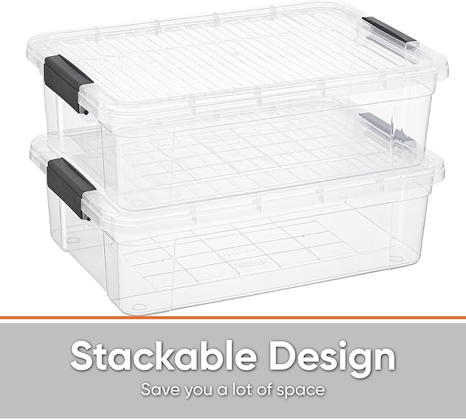 Superio Clear Storage Boxes - Image 5