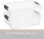 Superio Clear Storage Boxes - Image 5