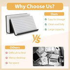 2 Pack 3x5 Index Card Display Holder Acrylic Cards Holder Stand Acrylic - Image 4