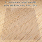 Kuyal Clear Chair mat for Hard Floors 36 x 48 inches Transparent Floor Mats - Image 6