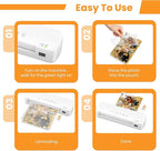 VUSIGN Laminator Machine, 9 Inch Laminators - Image 8