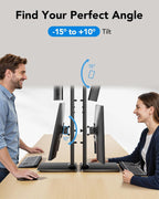 huanuo dual monitor stand for 13 to 34, package contents