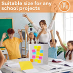 Ctosree 18 Pcs 14 * 22 Inch Tri Fold Poster Board Bulk, Science Fair Project - Image 6