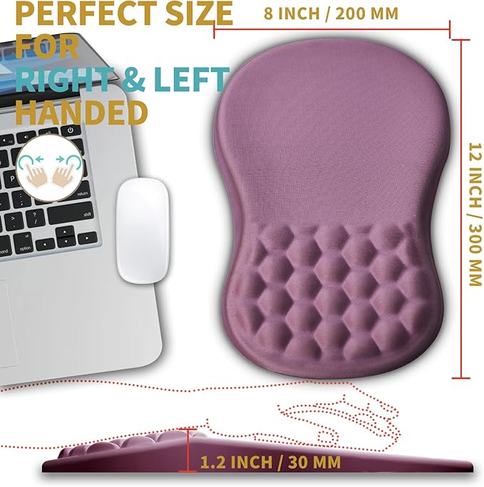 Hokafenle Ergonomic Mouse Pad Wrist Support - Image 4
