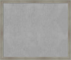 Amanti Art Grey Framed Magnetic Board 44x52 Oversize Vision Board by AmantiArt