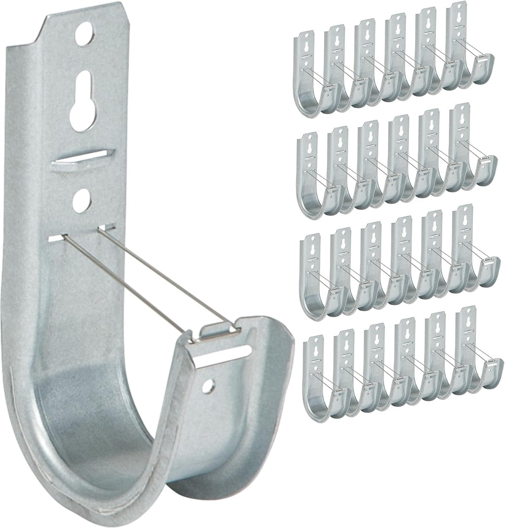 ICC 2-Inch Wall Mount J-Hook – 25-Pack, Cable Support Hooks